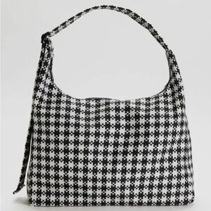 Baggu pixel gingham shoulder bag